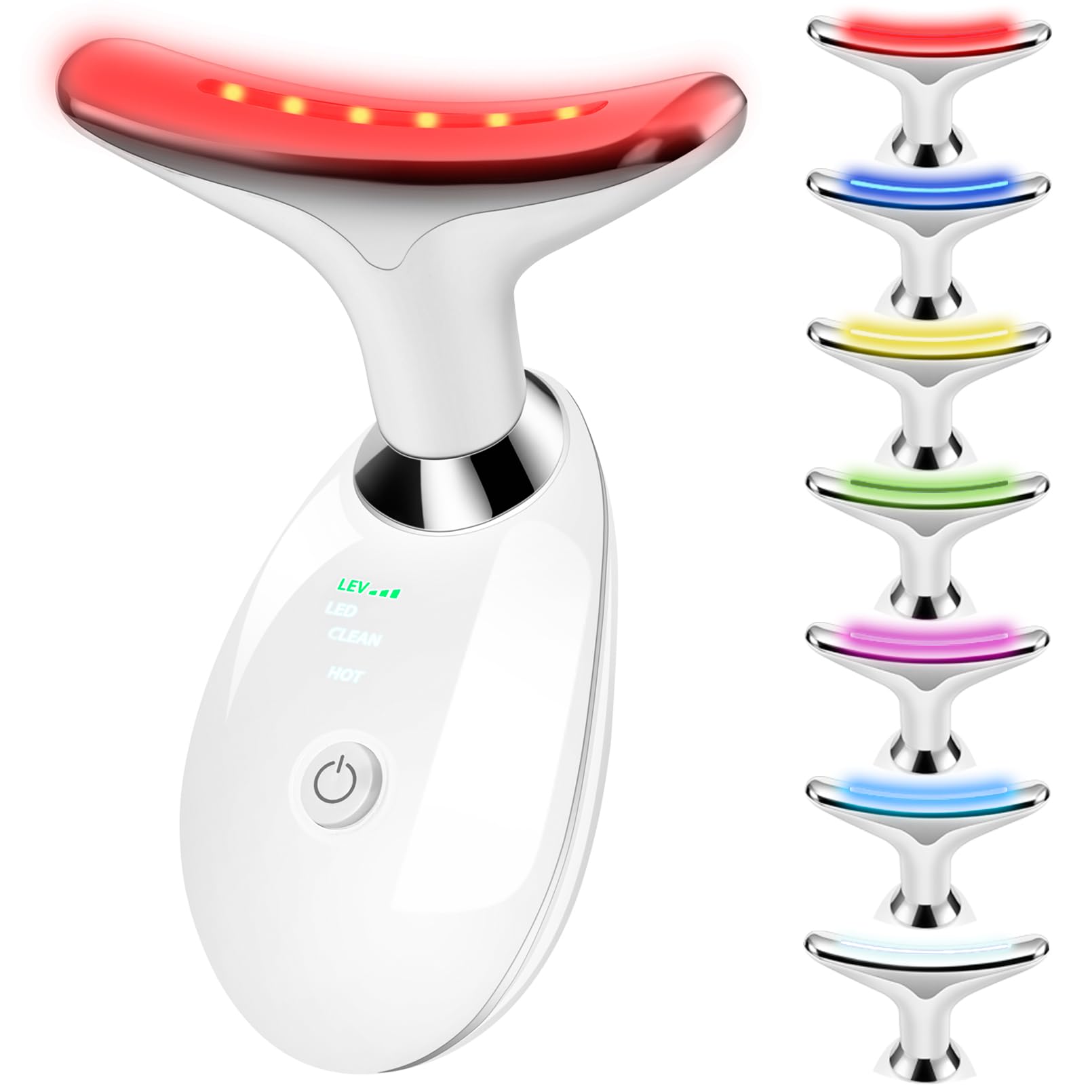 Amazon.com: VGY 7-in-1 Face Massager Tool with Heat, Red Light